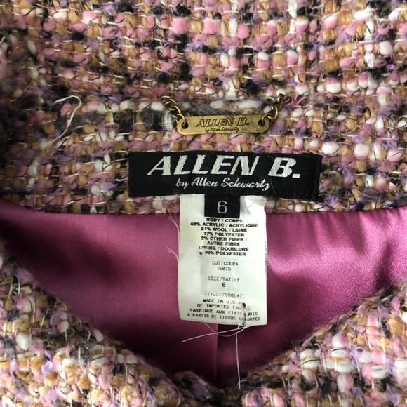 Allen B. Pink Tweed Jacket - Picture 4 of 5